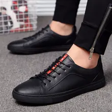 Genuine Leather Men Casual Shoes 2019 Fashion Handmade Top Quality Men's Shoes Man Flats Zapatos Hombre Lace-Up Black Moccasins Genuine Leather Men Casual Shoes 2019 Fashion Handmade Top Quality Men's Shoes Man Flats Zapatos Hombre Lace-Up Black Moccasins