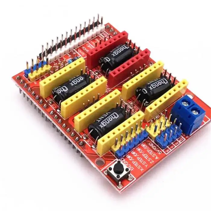 CNC щит V3 гравировальный станок/3d принтер/+ 4 шт. A4988 Драйвер Плата расширения для Arduino наборы инструментов