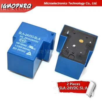 

2PCS Power relays SLA-24VDC-SL-A 24V 30A 4PIN T90