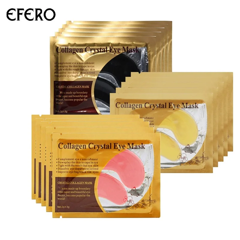 

16Pcs Eye Essence Crystal Collagen Eyes Mask Patches for Eye Care Mask Anti-puffiness Eyelid Patch Anti-Wrinkle Eye Serum