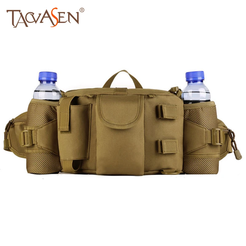 

Protector Plus Military Waist Bag Men Nylon Waist Packs Sport Fanny Pack Fishing Hunting Hip Belt Bags Handbag SH-SHZ-24