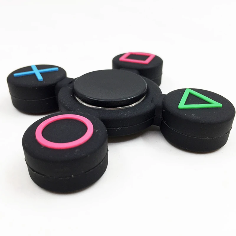 Съемная игровая Кнопка Спиннер для аутизма и СДВГ время вращения длинные антистрессовые игрушки
