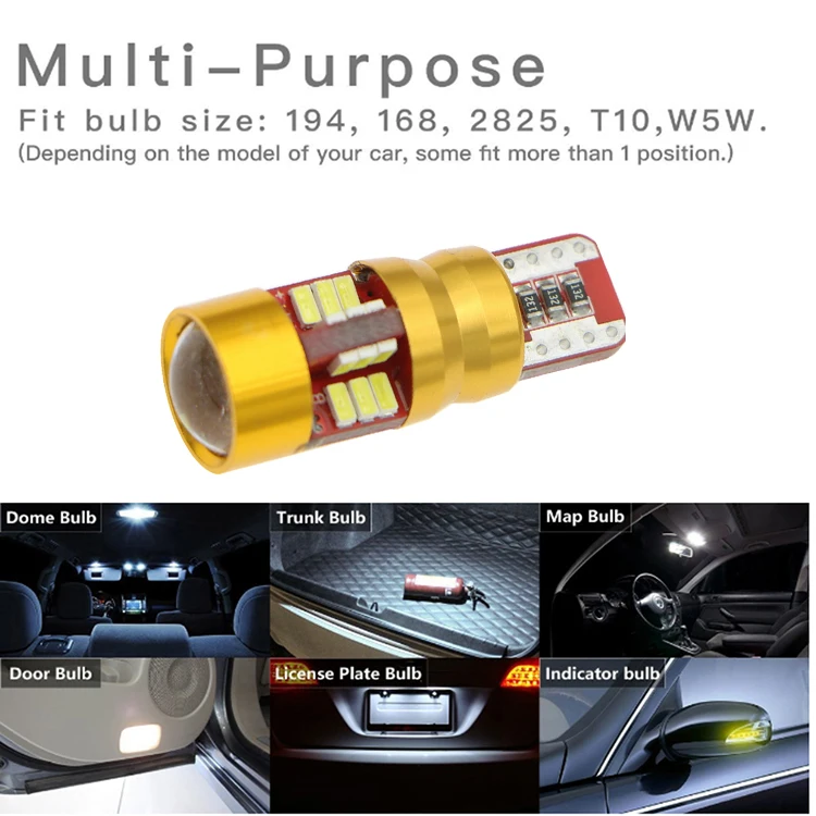 T10 car lights