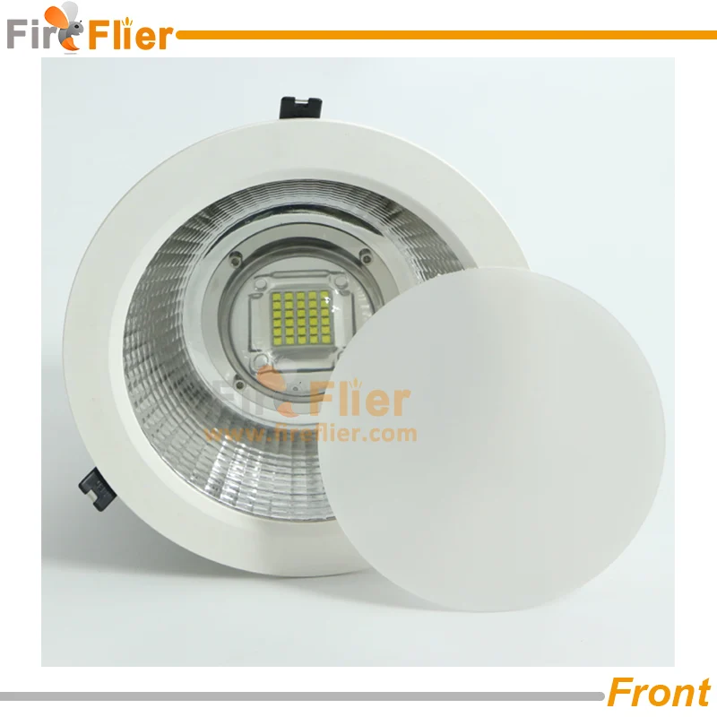 Lâmpada do Teto Interior do Estádio Tamanho do Furo Led de Alta w para Baixo 6 Pcs 50 w Teatro 60 w 80 w 100 w 120 w 150 w Recessed Baía Luz 180 w 200 Levou 2 Luzes embutidas de LED