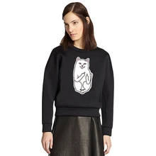Women Hoodies Sweatshirts Couple Hoodie Sweatshirt Harajuku Pocket Whimsy Drop Cat Plus Size Women Clothes LJ5654T