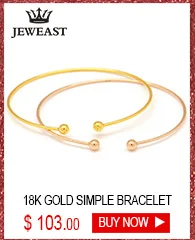 18k Pure Rose Gold Natural Bracelet Women Fashion Bangle Romantic Female Jewelry Girl Gift Party Trendy Hot Sale Good