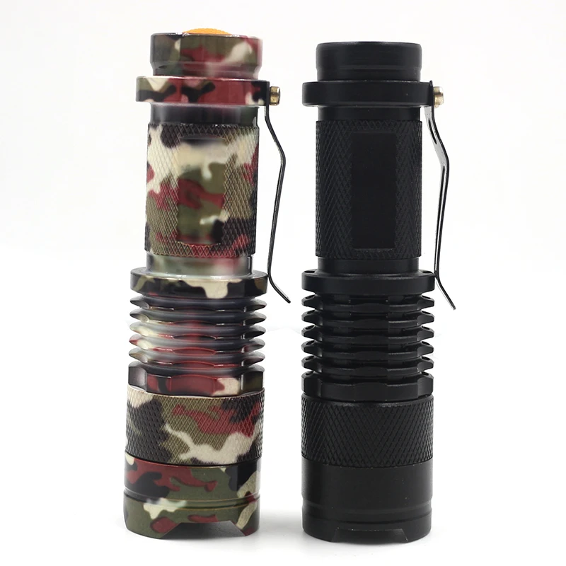 

litwod Z90 Mini penlight 2000LM Waterproof LED Flashlight Torch 3 Modes zoomable Adjustable Focus Lantern Portable Light