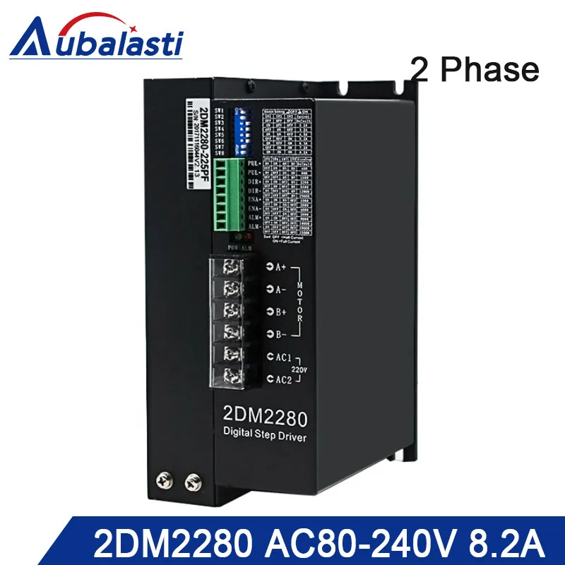2 Фаза AC шаговый двигатель drver 2DM2280 входное напряжение AC80 240V матч с 110 серийный для