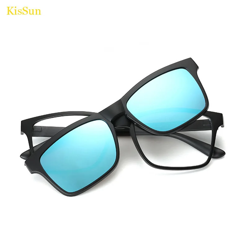 eyeglasses with magnetic sunglasses
