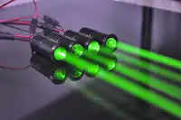 5pcs Fat Beam 532nm Green 50mW Laser Diode Module for KTV Bar DJ Night Club Stage Lighting Effects
