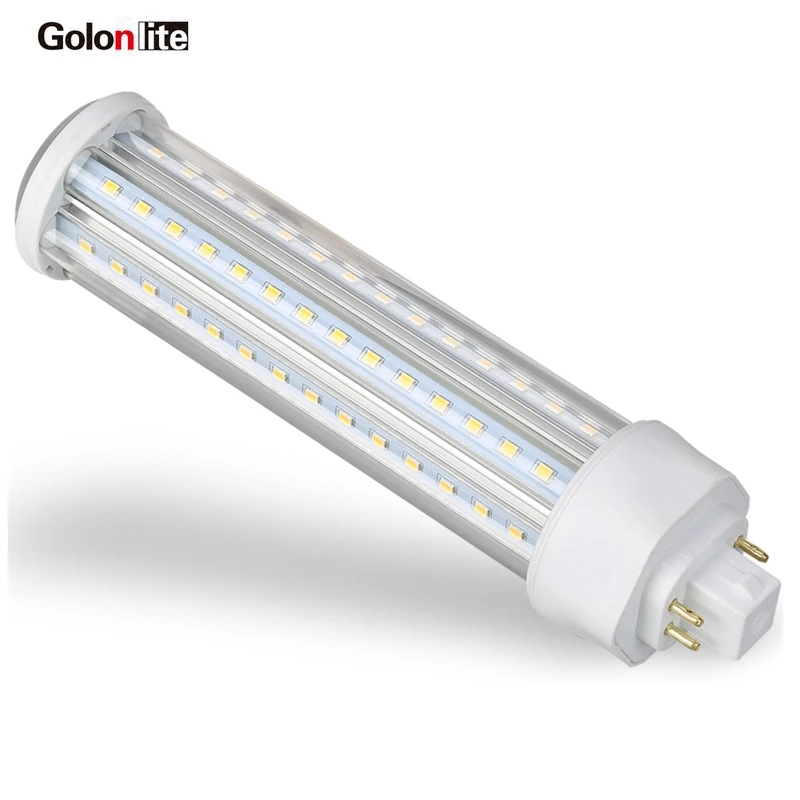 Golonlite светодиодный энергосбережения лампа G24D 2 шпильки G24Q 4 контакта 24 Вт 21 18 15 12 9 7