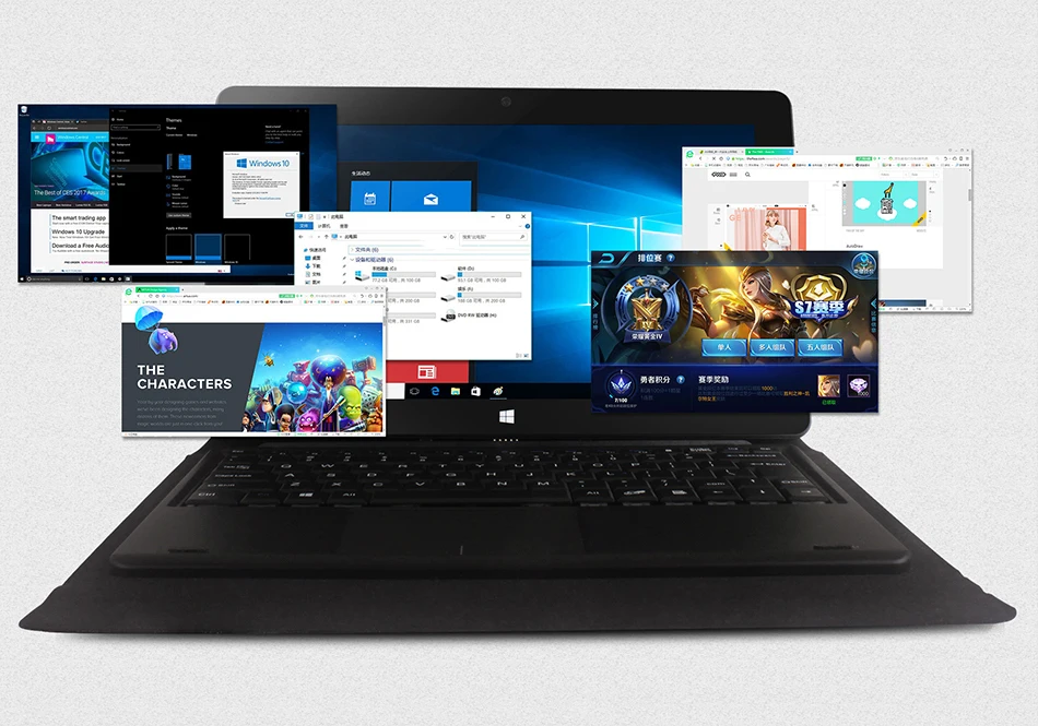 Jumper EZpad 4S Pro tablet 10.6 inch Intel Cherry Trail Z8350 4GB RAM 64GB ROM tablet pc Windows 10 windows tablet (3)