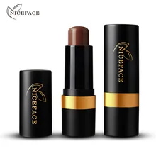 NICEFACE хайлайтер контурная ручка осветляющая бронзатор барная контурная палочка трехмерная основа для лица паста Maquiagem