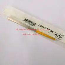 Ювелирные изделия Гравировка инструмент 10 шт./упак. грейверс для ювелирных изделий гравер HSSL = 100 мм круглый край HSS Graver