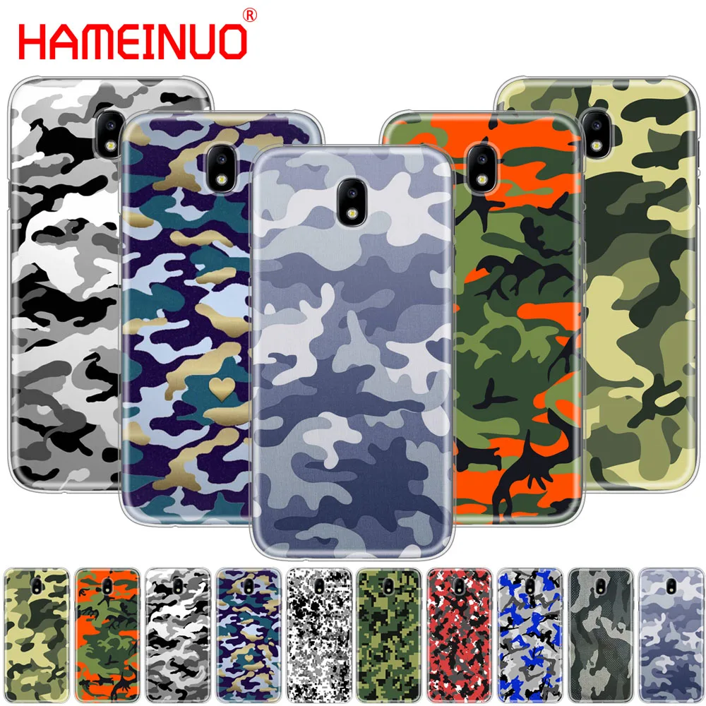 Защитный чехол HAMEINUO камуфляжный для Samsung Galaxy J3 J5 J7 2017 J527 J727 J327 J330 J530 J730 PRO|Бамперы| |