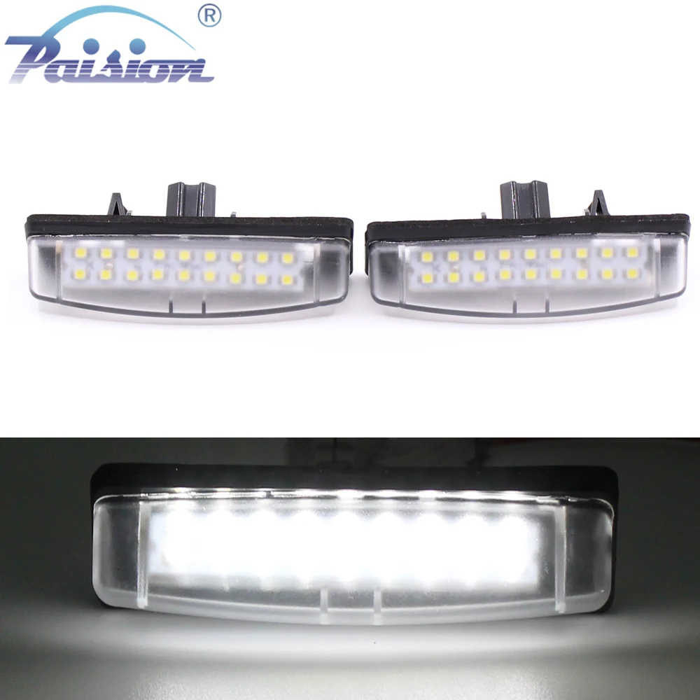 

2x 18SMD Error Free LED Number License Plate Light For Mitsubishi Colt plus Grandis 03-Now