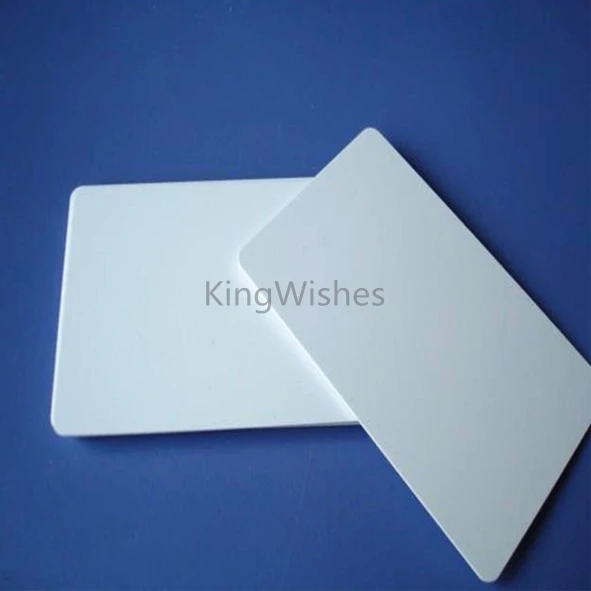 

10PCS/Lot Inkjet White Blank PVC ID Card No Chip For Canon MG5250 MG5250 MG5220 MG5320 Printer Tray 86 x 54 x0.76mm