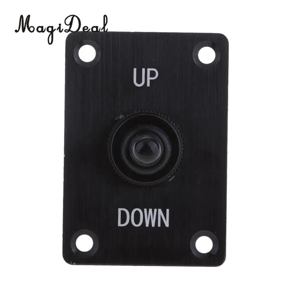 MagiDeal Boat Marine 3 Pin Up Down On/Off/On Momentary Toggle Switch Panel 12V 15A for Kayak Canoe Boating Dinghy Yacht Access