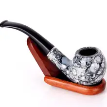 Классическая старая трубка для курения смолы дедушки ретро старинные трубы со съемным мундштуком для очистки фильтра водой или щетками