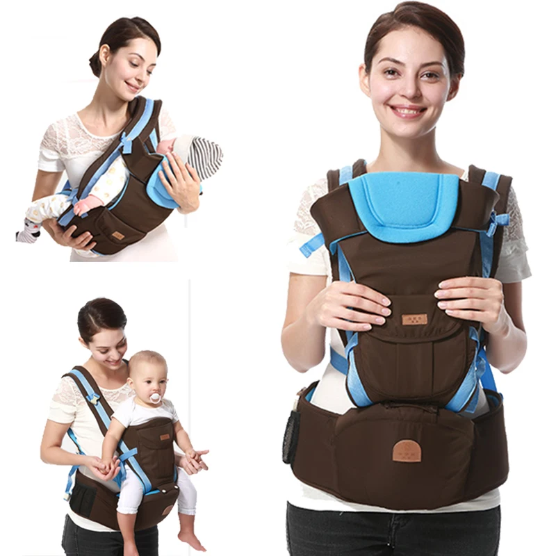 2016 Best Selling Cotton Kangaroo Baby Carrier Hipseat Front Baby Sling