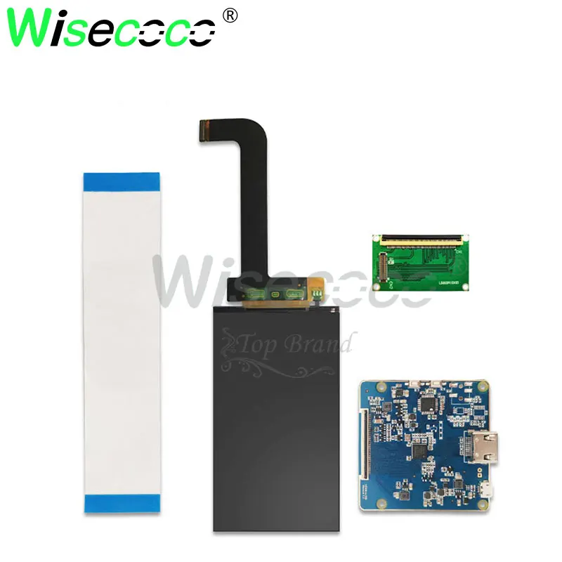 Wiscoco 5,5 дюймов 2K 1440x2560 ips ЖК-экран HDMI MIPI lcd контактная плата для Raspberry Pi