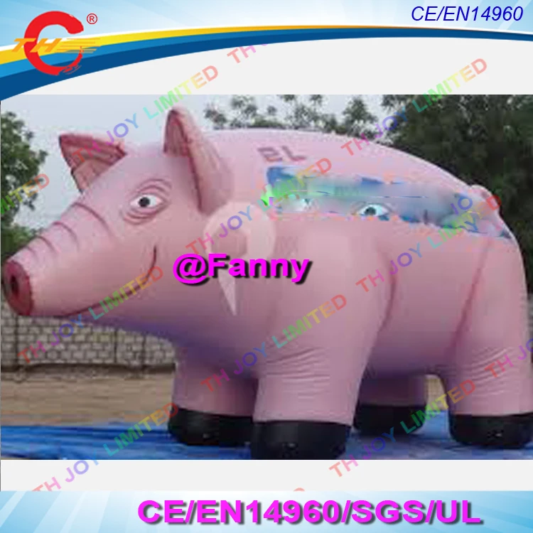 4m/5m/6m long giant inflatable pig balloon big advertising Promotion