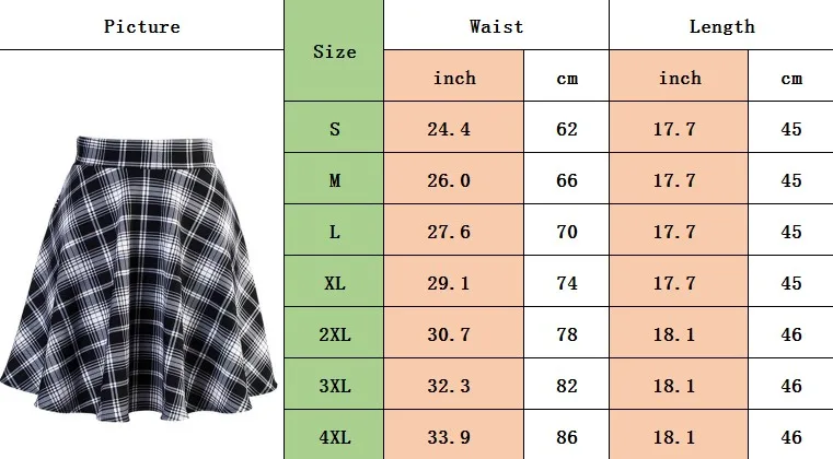 WSK12452BLsize