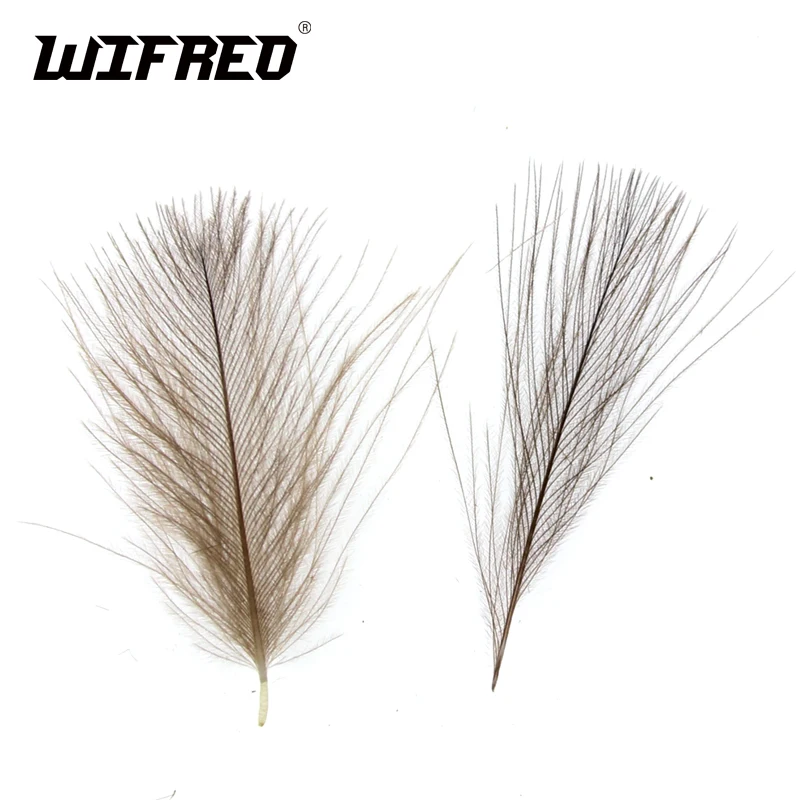 Wifreo 0.5g/bag over 100pcs Natural Color CDC Feather Duck Cul De