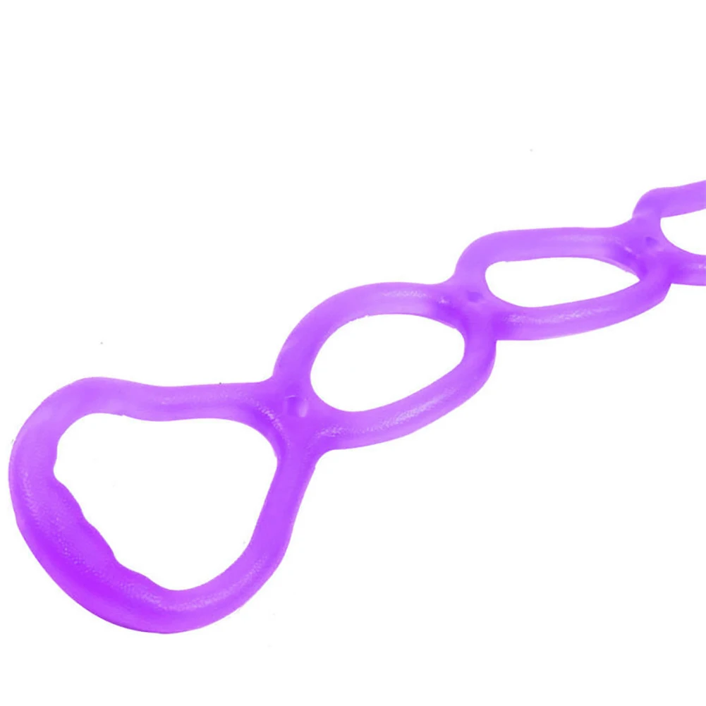 7 Holes Silicone Resistance Bands Yoga Training Band Gym Exercise Training Expander Tube Elastic Pull Ropes Pull Up Assist Band fitness resistance band fitness accessories