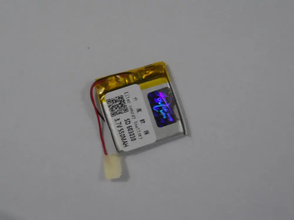 

Polymer lithium battery factory direct sales of pure cobalt A 603030 550mah 3.7V