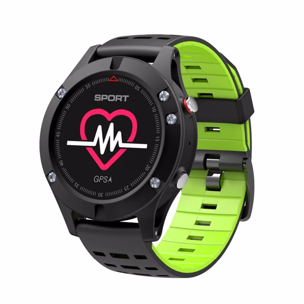 

Smart Watch GPS BT Heart Rate Monitor No.1 F5 Smart watch Altimeter Barometer Thermometer Bluetooth 4.2