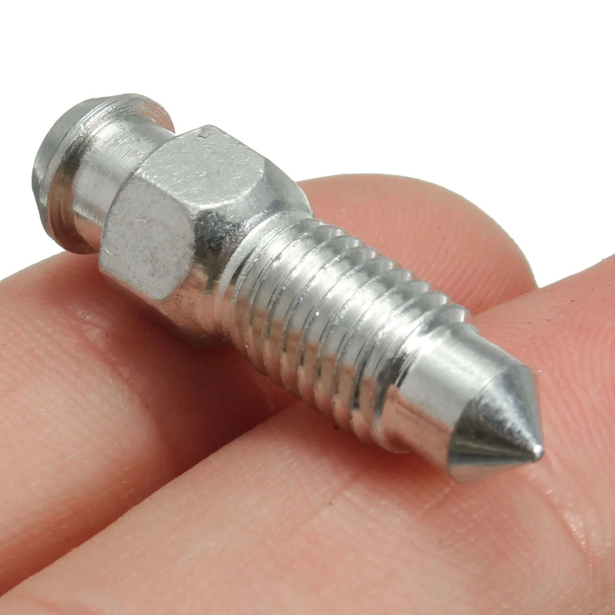 2 piezas M7 x 1,00mm moto de la motocicleta Freno de tornillo de purga de la pinza de pezón