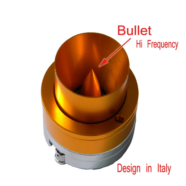 Kiváló Minőségű Szia Végű Autó Arany Színe 4 Ohm 58 Mm Átmérőjű Tweeter, Hangosabb Hangszórók Kis Magas, Középkategóriás Hangszóró Audio Tweeterek - Image 3