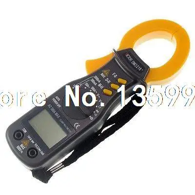 

Battery Powered Volt Amp Ohm Meter Digital Clamp Multimeter DM3218+