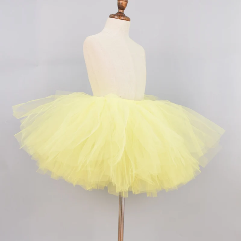 Yellow fluffy skirt Clearance