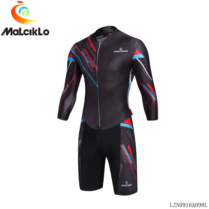 

Newest Men Bicycle Clothes Compression Sponge Padded Roupa De Ciclismo Autumn Long Sleeve Cycling Jerseys set
