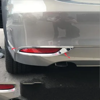 

For Buick GL6 2018 2PCS ABS Chrome Car Rear Fog light Lamp Cover Eyebrow Trim Tail Foglight Cover Trim Car Styling Accessories