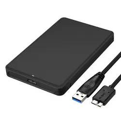 USB3.0 Тип-C SATA внешний жесткий диск Корпус 2,5-дюймовый универсальный последовательный Порты и разъёмы Здравствуйте-Скорость USB 3,0 SATA внешний