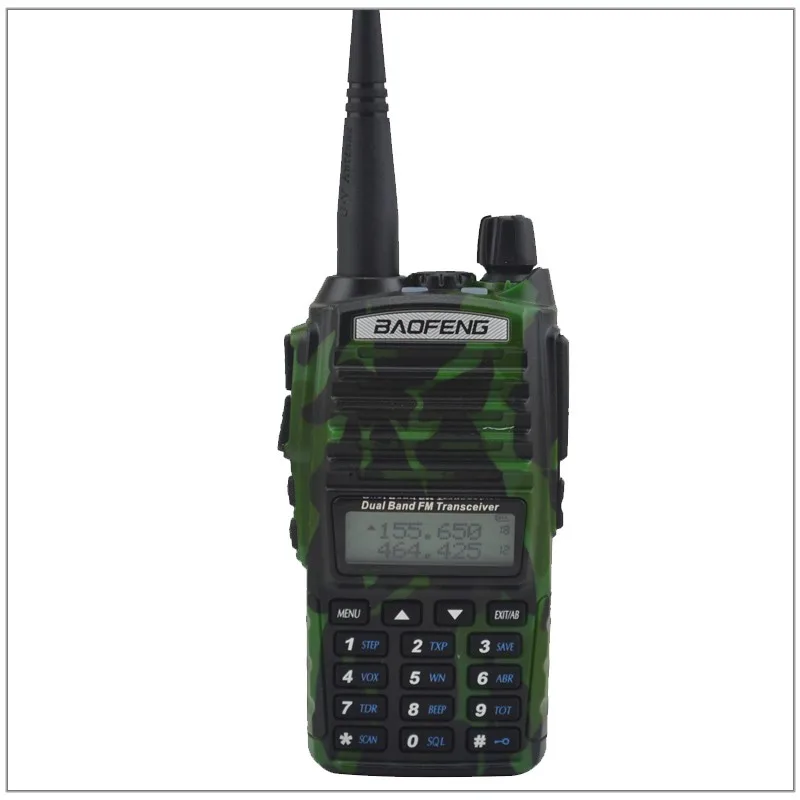 Baofeng Радио UV-82 Walkie Talkie Цвет камуфляж двухдиапазонный VHF/UHF радиолюбителей трансивер Baofeng UV82 w/Бесплатная наушник