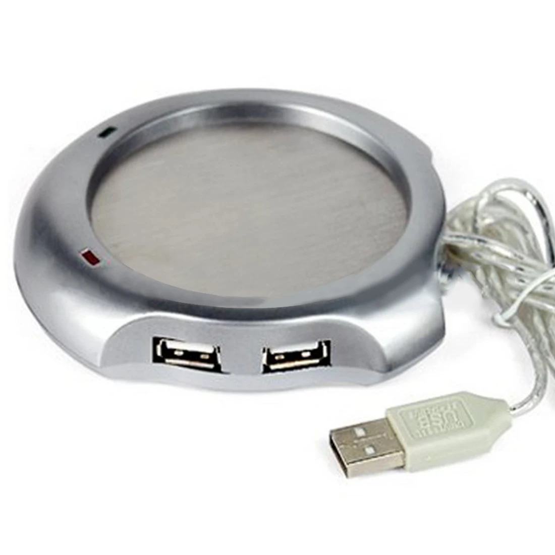 

centechia Newest Portable USB Electric Cup Warmer Tea Coffee Beverage Cup Heating Pad Mat Warm Celsius Degree White