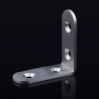 

DHL free shipping 50*50mm Stainless Steel decorative angle bracket steel 3mm 1000pcs/lot high quality
