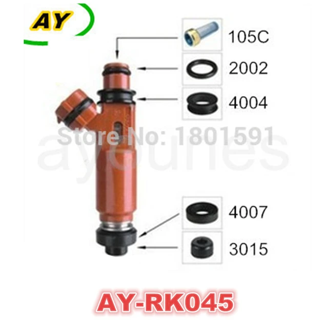 Highlander auto parts fuel injector repair kits fuel injector seals