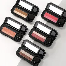 Professional Eyeshadow Makeup Palette Waterproof Pigment Double Color Shimmer Eye Color Cosmetics Eyeshadow Palette