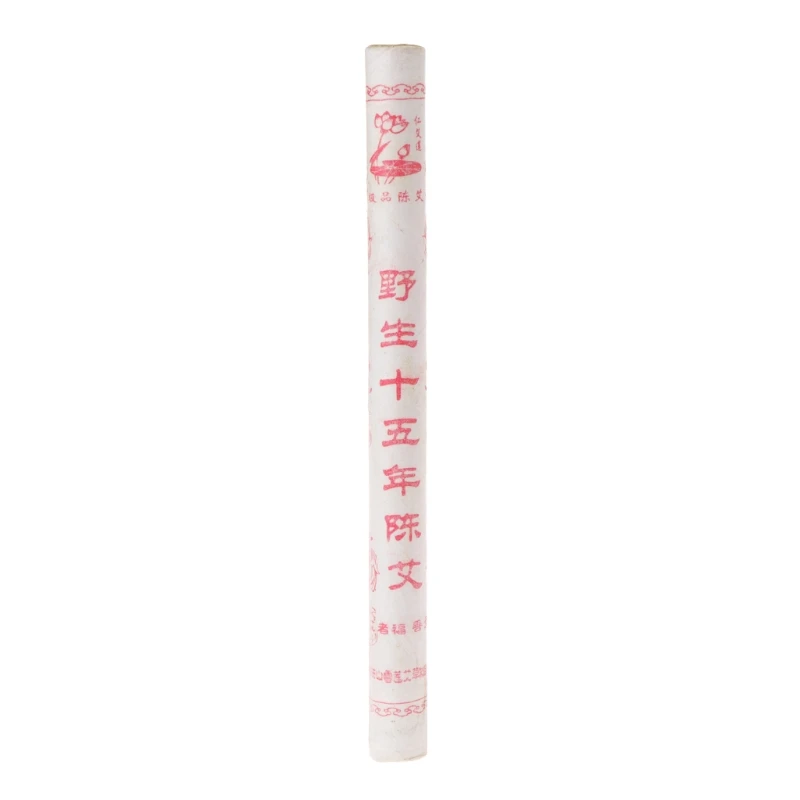 15 Years Aging Moxa Roll Stick Moxibustion Acupuncture Massage Therapy 10Pcs moxibustion box