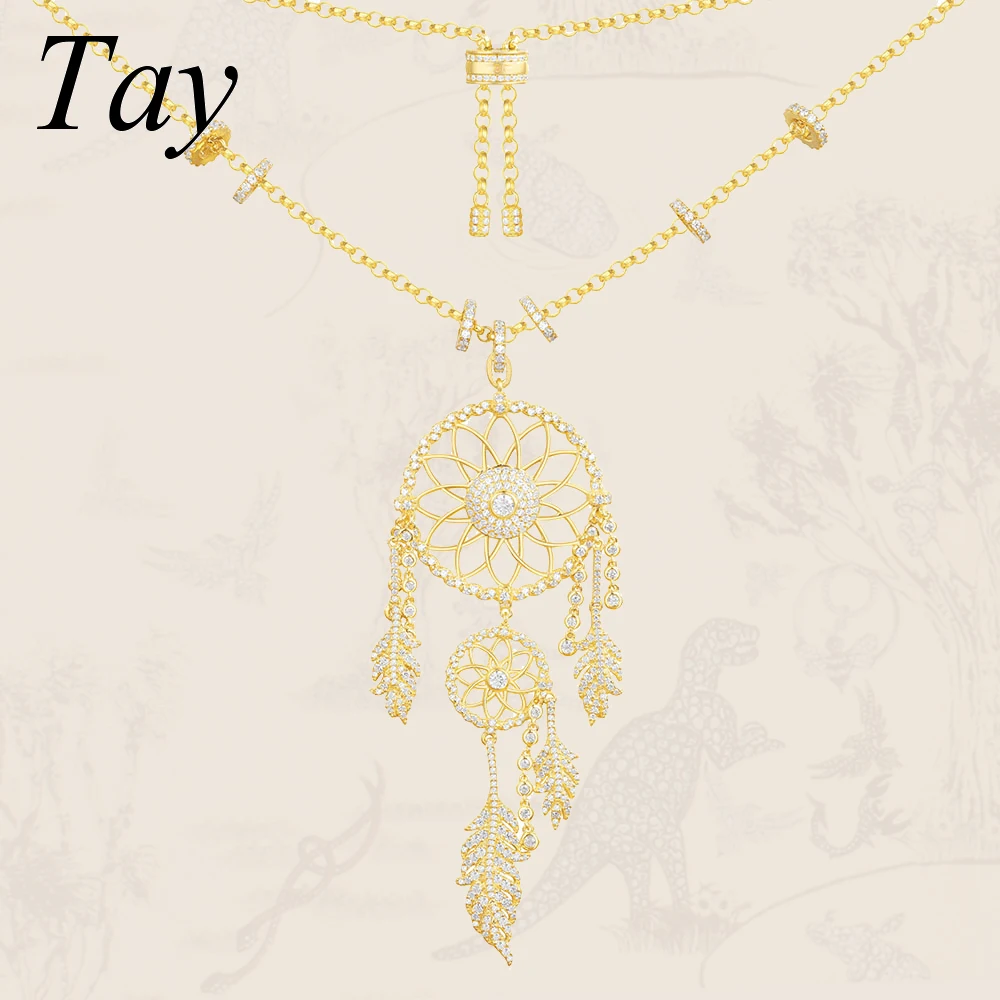 

Tay 925 sterling silver lovers ladies women engagement wedding gifts native american punk wristband fashion jewelry necklace