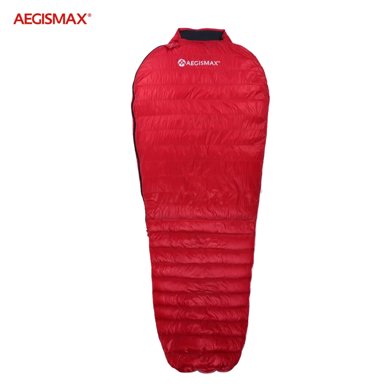 Branco para Baixo Bolsas de Dormir Repelente de Água para Baixo Aegismax Ultra Seco Ganso Mummy Ultraleve Caminhadas Camping 700 fp Splicing Mini 2 8 Sacos de dormir