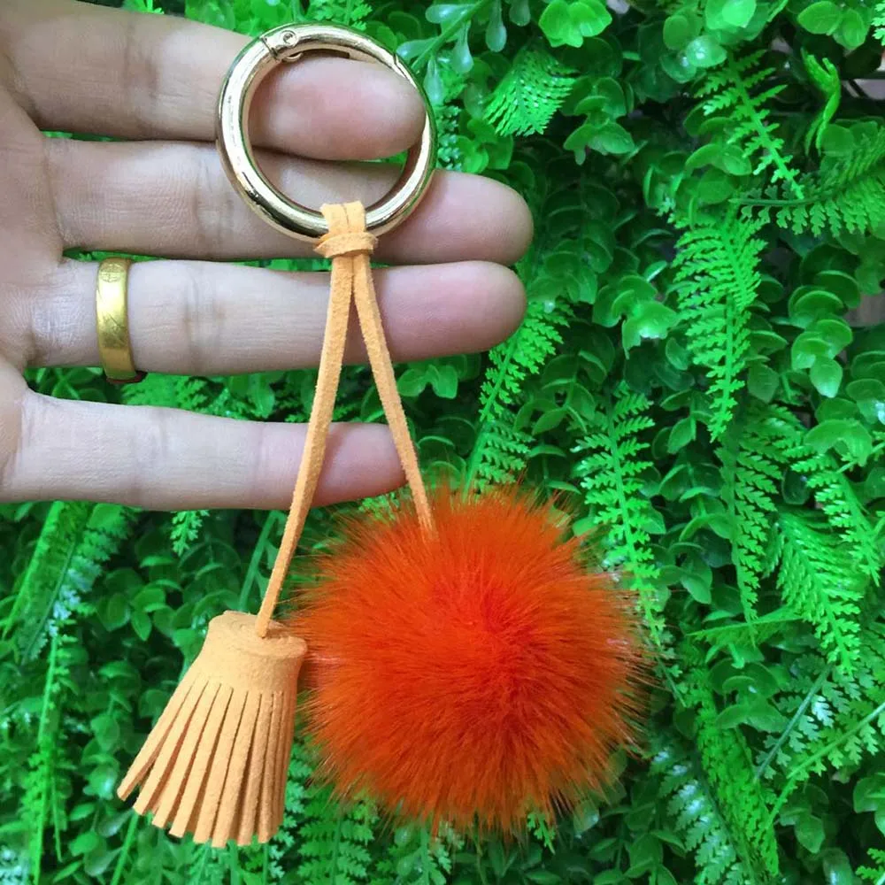 mink fur pompom tassle 10