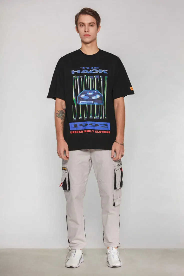 Hack System Printed Tshirts 1