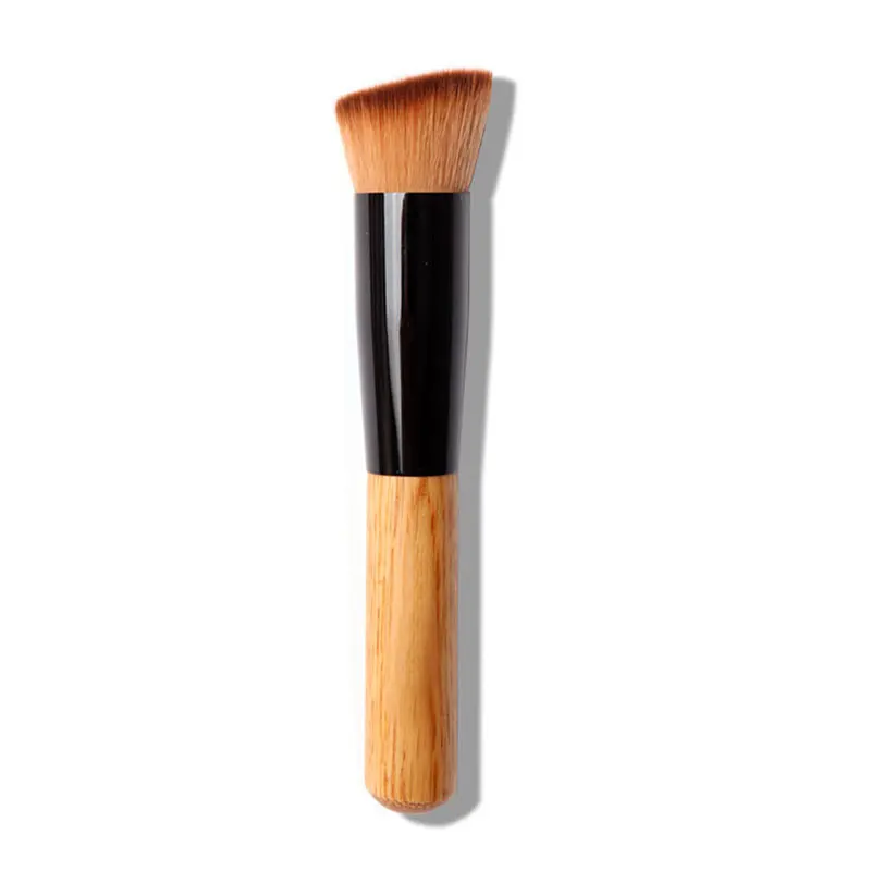 Angled Flat Top Base Foundation Blush Brush Cosmetic Makeup Brushes makeup brushes Professional