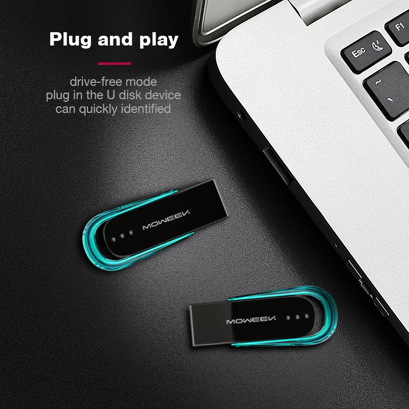 USB флеш накопитель Moweek Future MF91 металлический на 32 ГБ 128 64 16 8 usb флешка